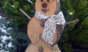Зимний садовый аксессуар Снеговик